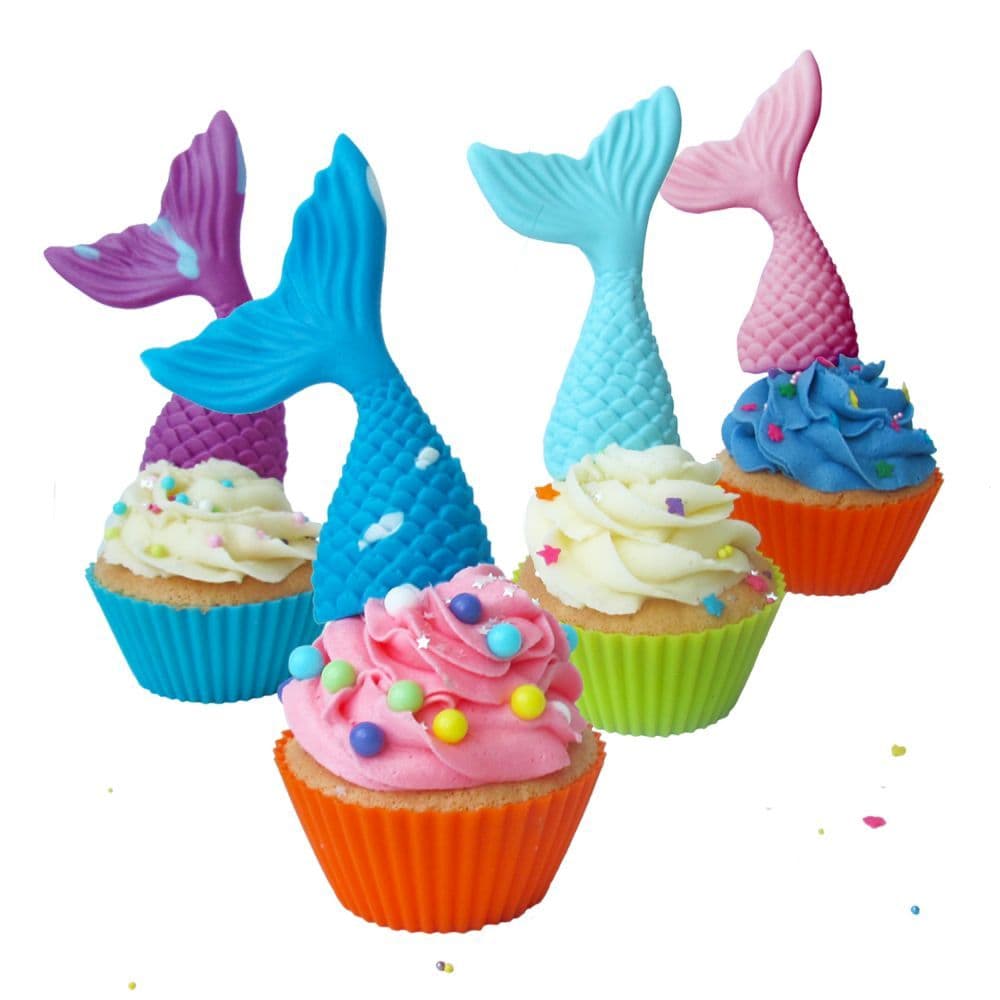 Gusto Mermaids Cupcake Activity Set 5th Product Detail  Image width=&quot;1000&quot; height=&quot;1000&quot;