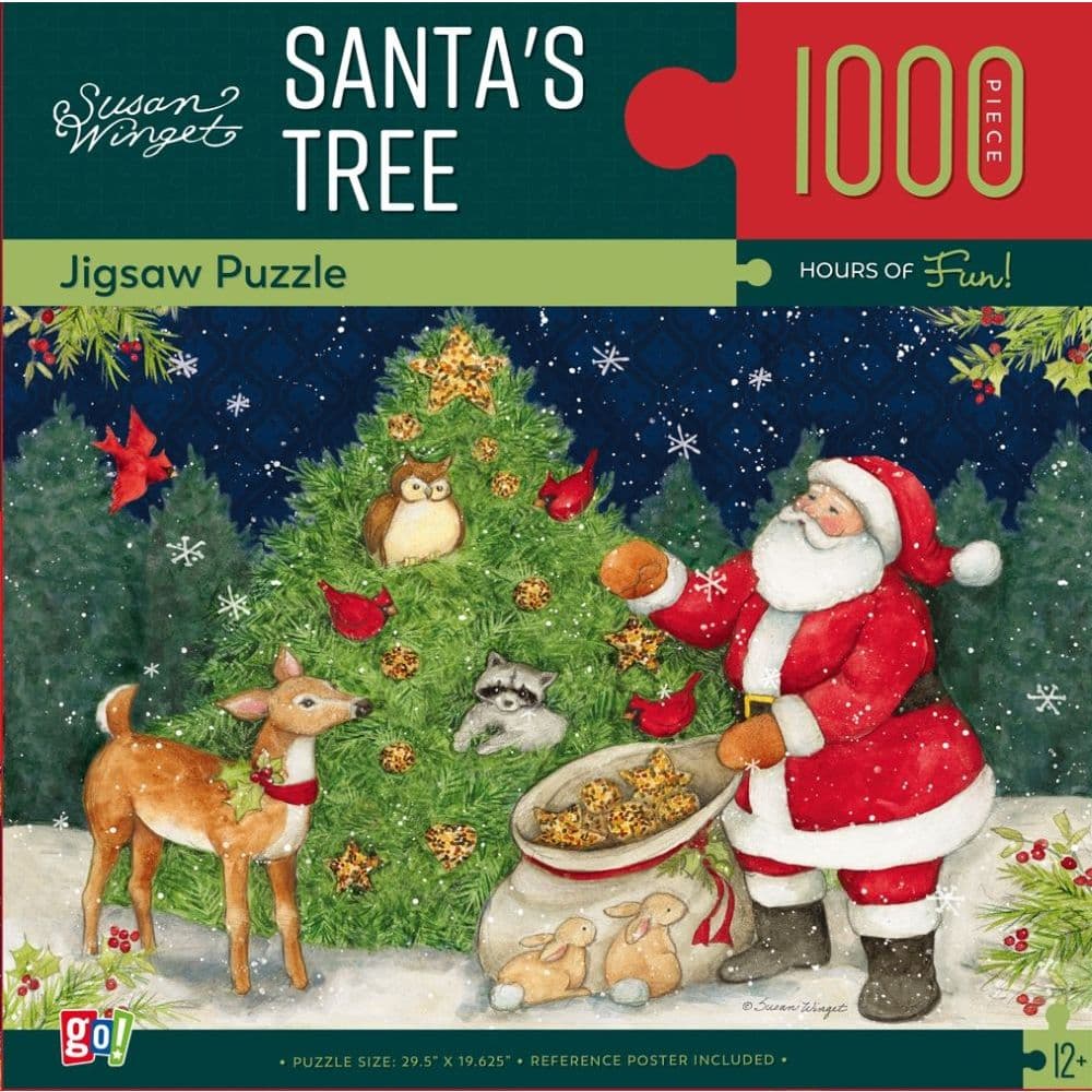 GC Winget Santas Tree 1000pc Puzzle Main Product  Image width="1000" height="1000"