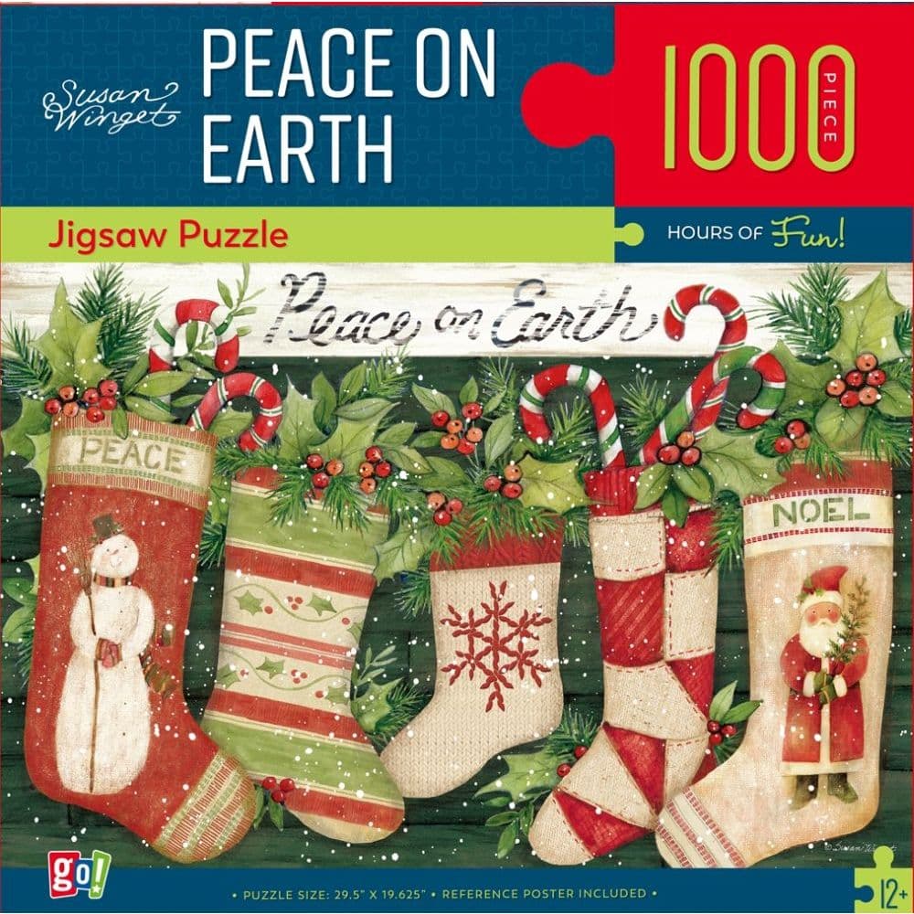 GC Winget Peace on Earth Puzzle Main Product  Image width="1000" height="1000"