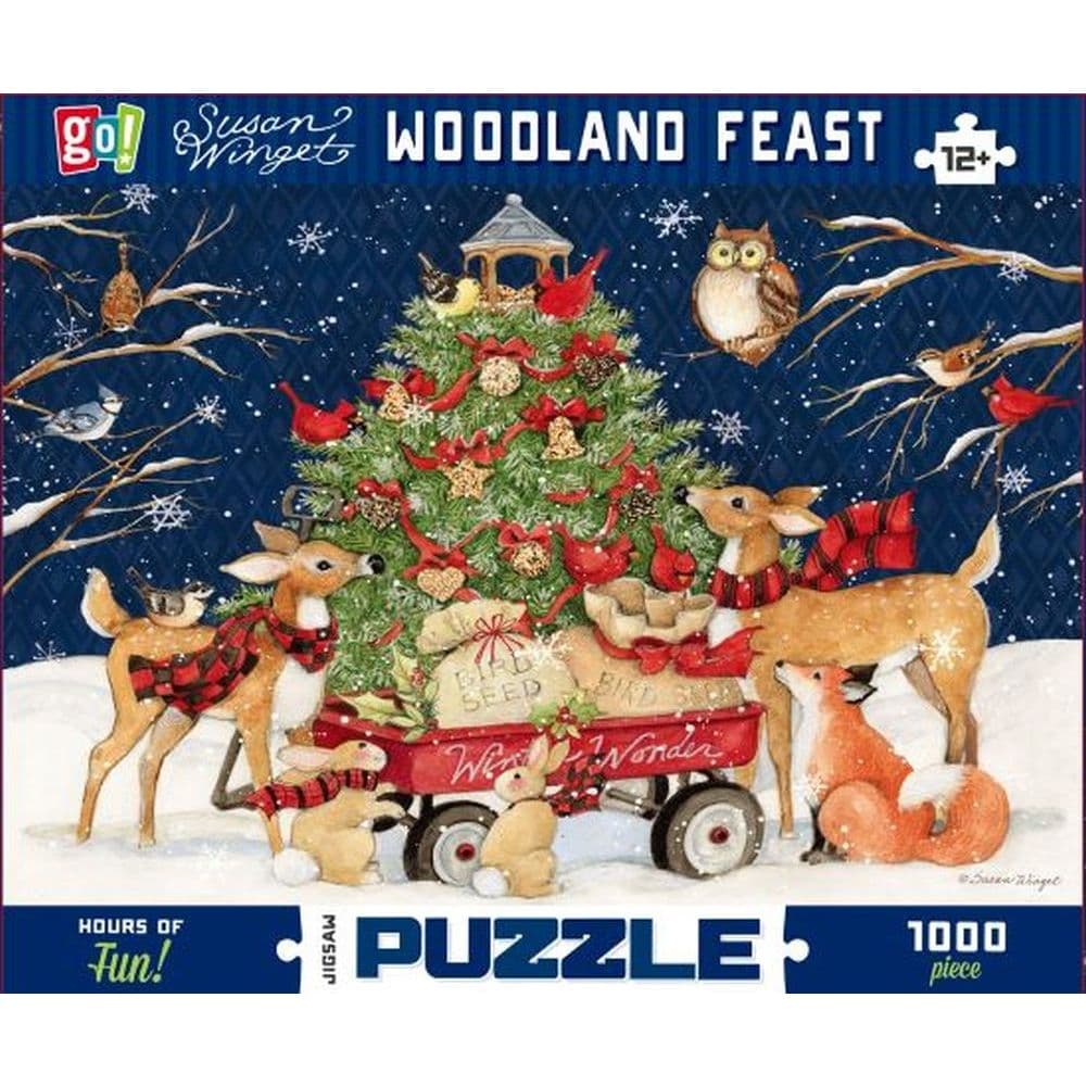 GC Winget Woodland Feast 1000pc Puzzle Main Product  Image width="1000" height="1000"