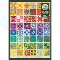 image Common Quilt Blocks 1000pc Puzzle Main Product  Image width=&quot;1000&quot; height=&quot;1000&quot;
