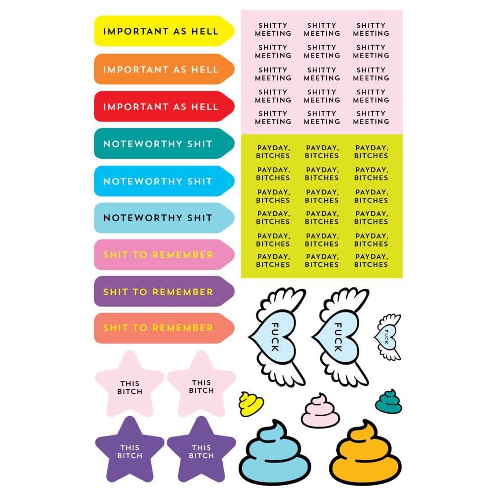 F*cking Planner Stickers 7th Product Detail  Image width=&quot;1000&quot; height=&quot;1000&quot;