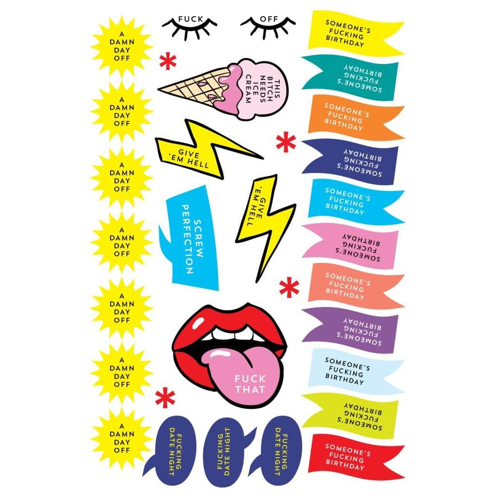 F*cking Planner Stickers 8th Product Detail  Image width=&quot;1000&quot; height=&quot;1000&quot;
