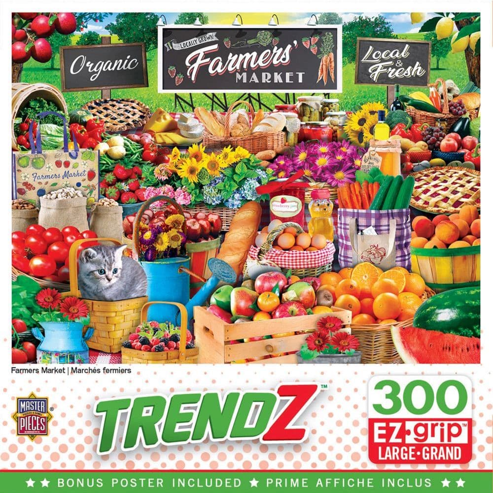 Farmers Market 300pc EZ Grip Puzzle