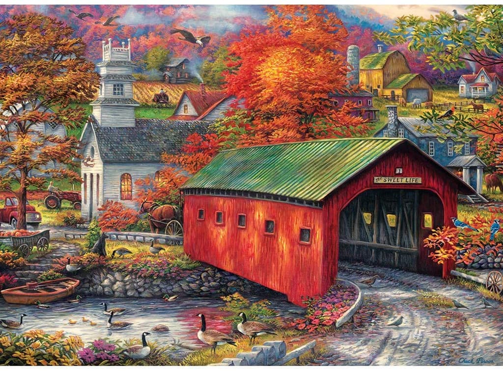 chuck pinson the sweet life 1000pc puzzle image 2 width="1000" height="1000"