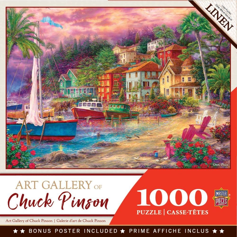 Chuck Pinson Golden Shores 1000pc Puzzle