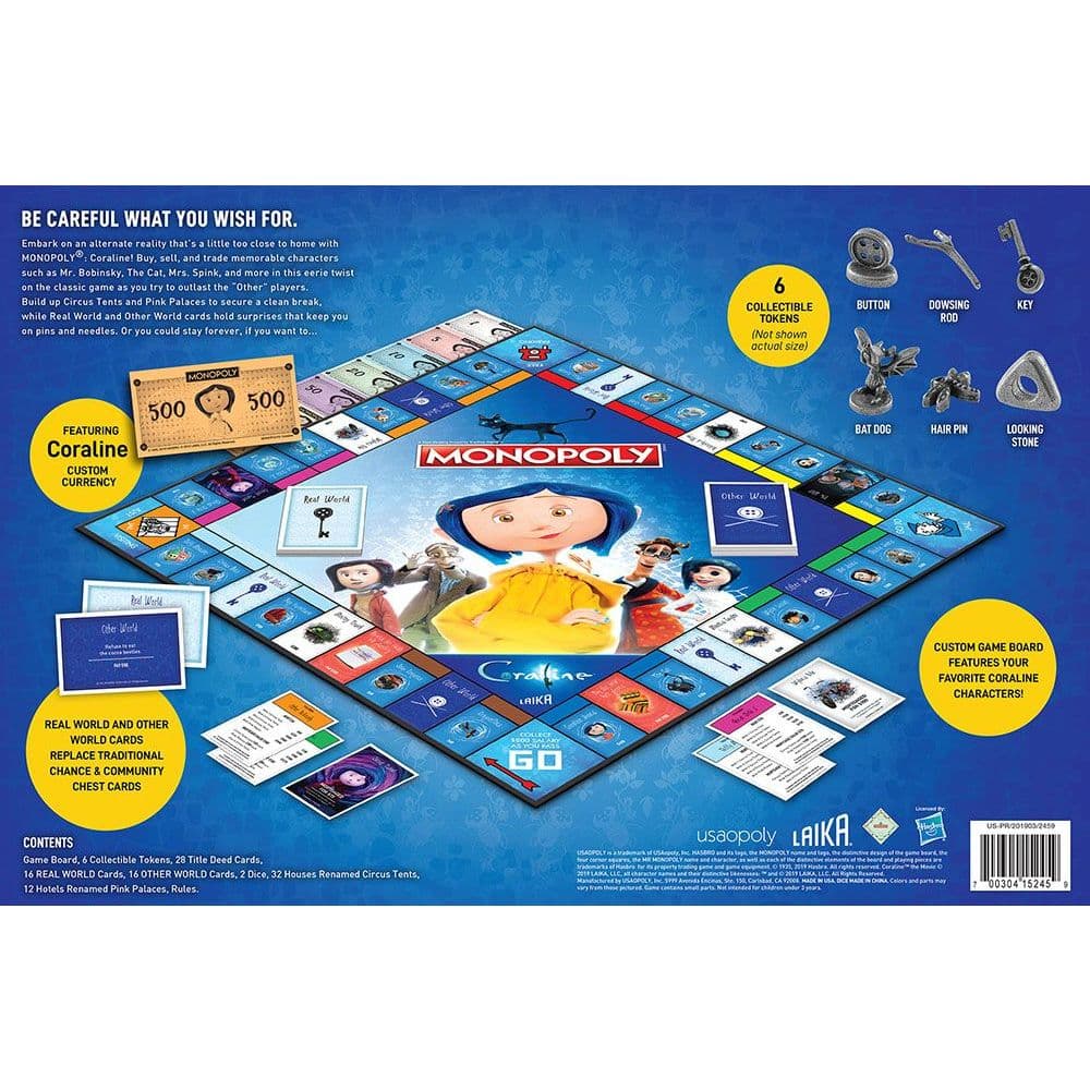 Coraline Monopoly 2nd Product Detail  Image width="1000" height="1000"