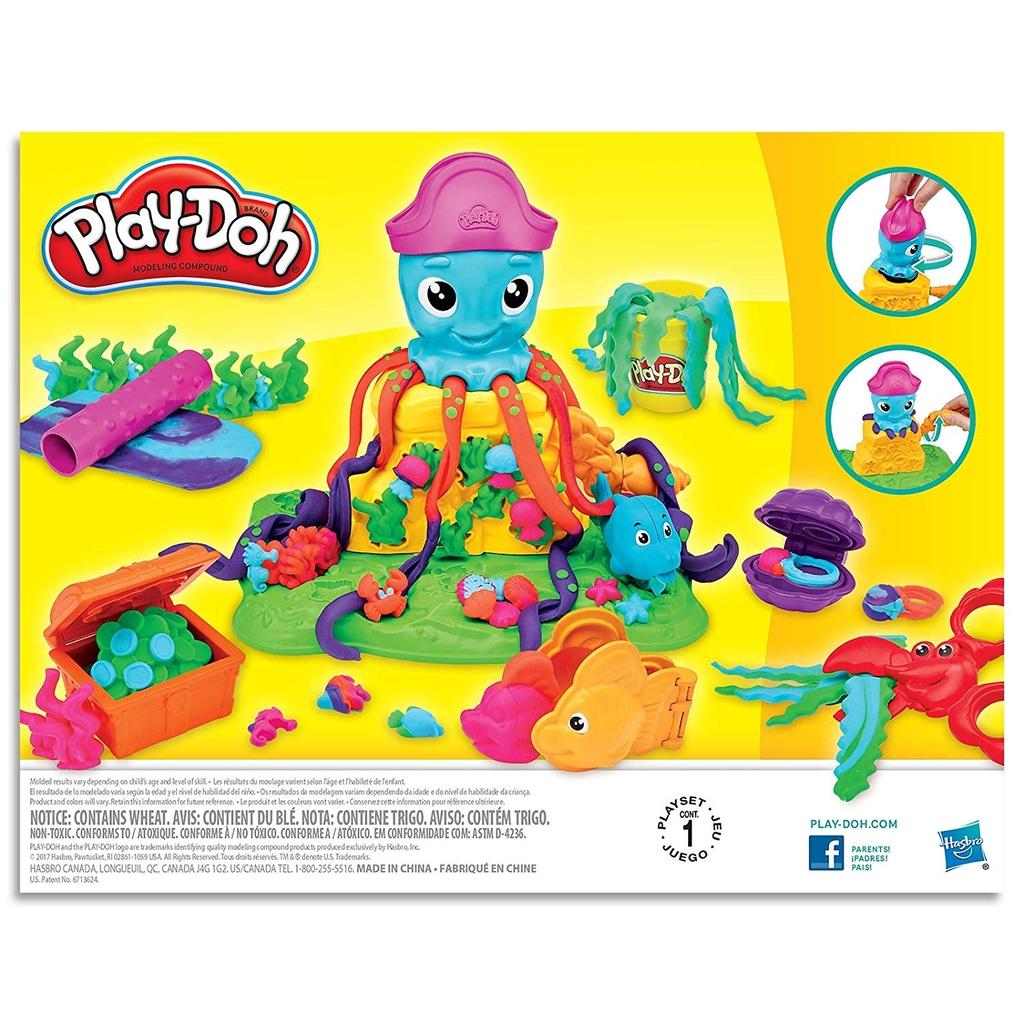 Playdoh Cranky The Octopus Back of Box width="1000" height="1000"