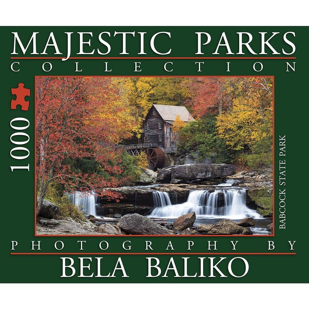 Majestic Parks Glade Creek Grist Mill 1000pc Main Product  Image width="1000" height="1000"