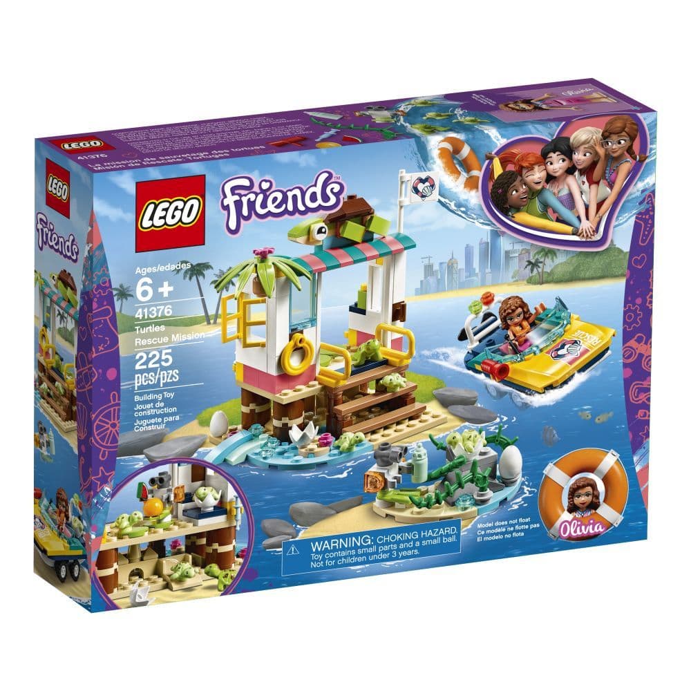 LEGO Friends Turtles Rescue Mission Main Product  Image width="1000" height="1000"