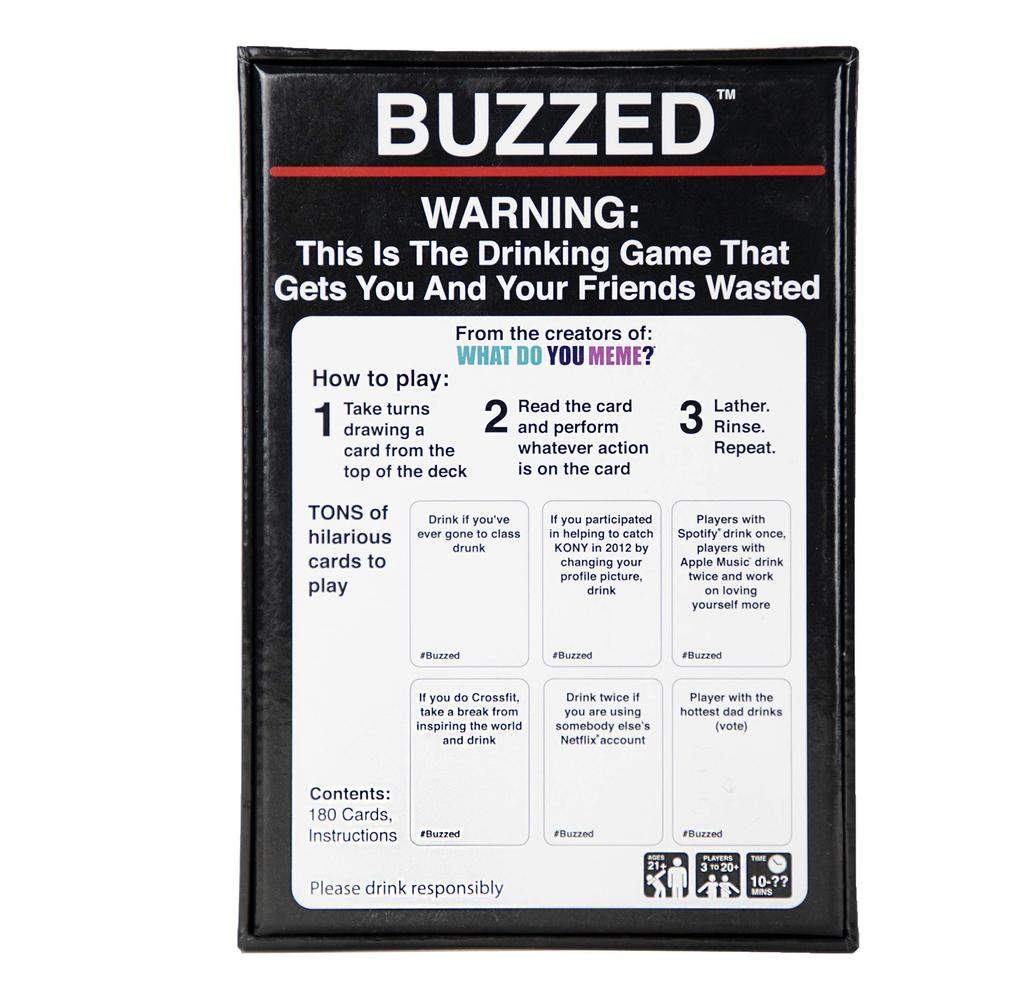 Buzzed Adult Party Game 4th Product Detail  Image width="1000" height="1000"