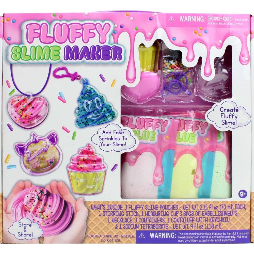 Fluffy Slime Set - Not sold in stores