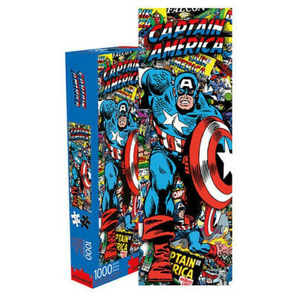 Captain America Slim 1000pc Puzzle Main Product  Image width="1000" height="1000"