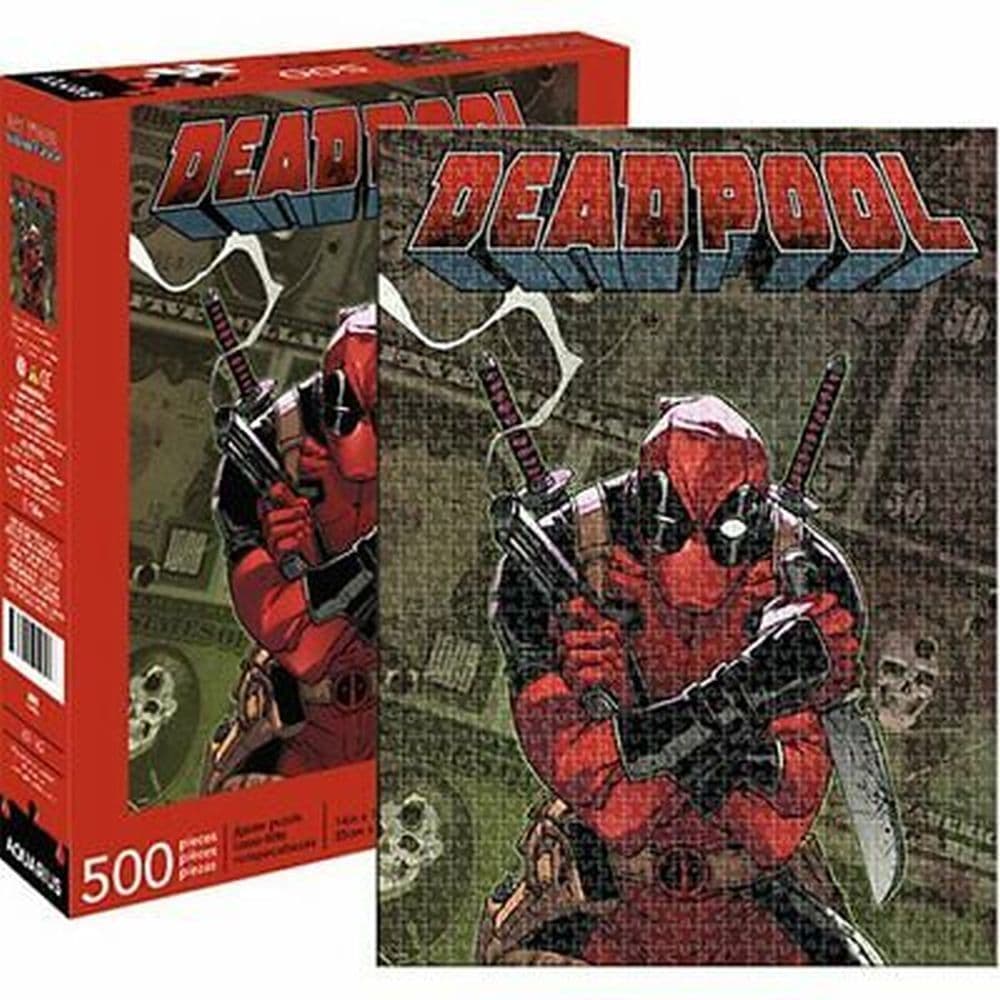Deadpool Cover 500pc Puzzle Main Product  Image width="1000" height="1000"