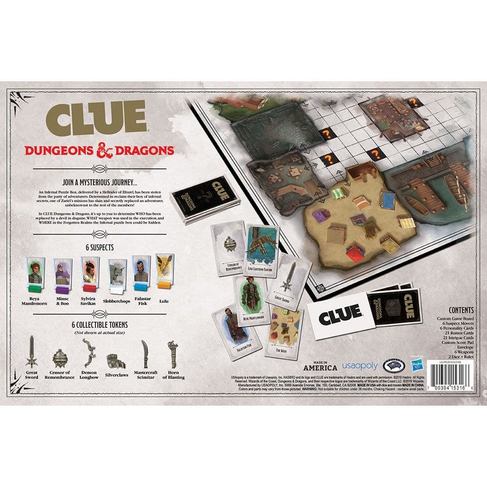 Clue Dungeons and Dragons Eclipse 2nd Product Detail  Image width="1000" height="1000"