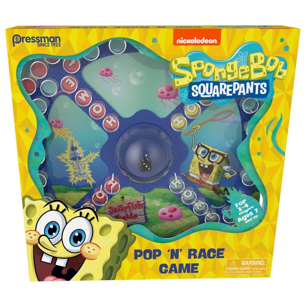 SpongeBob Squarepants Pop N Race Main Product  Image width="1000" height="1000"