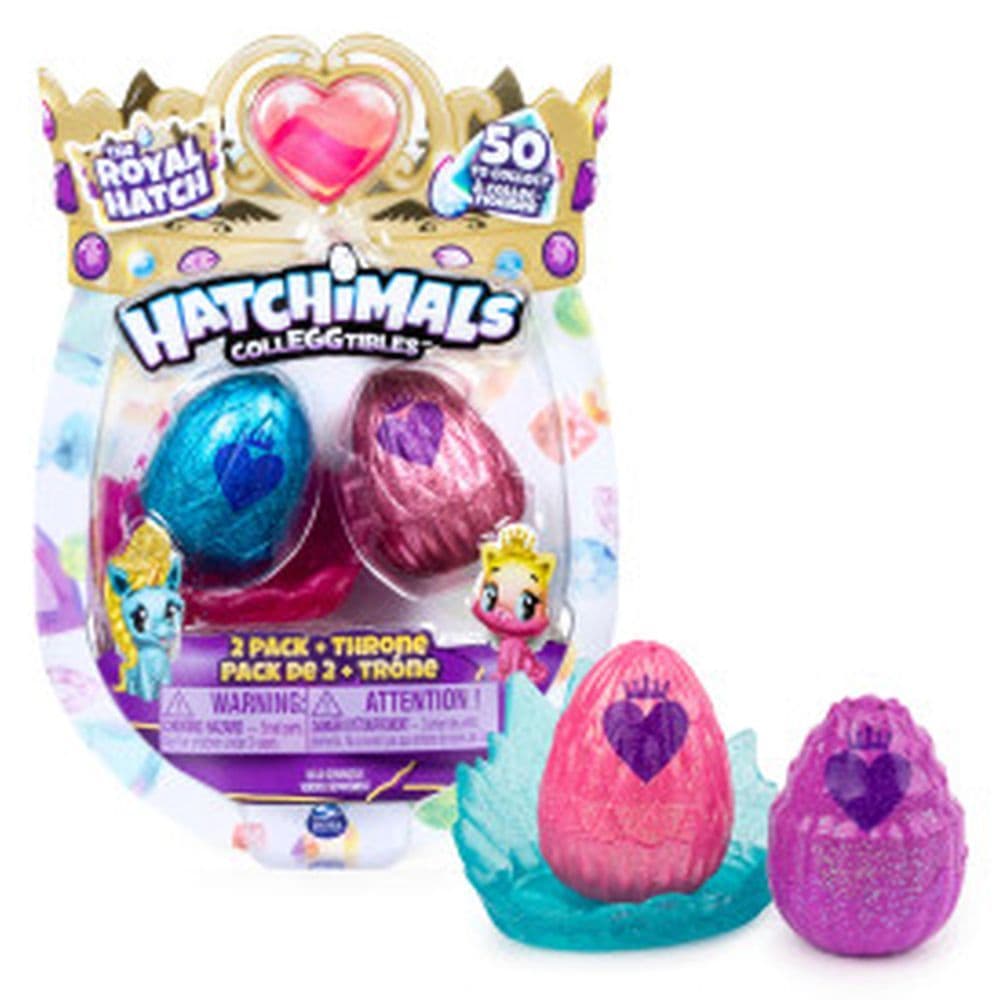 Hatchimals Colleggtibles 2pk with Throne Main Product  Image width="1000" height="1000"
