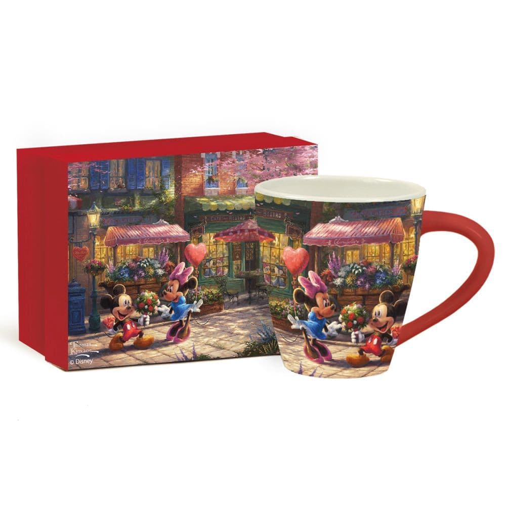 Lang Mickey and Minnie Sweetheart Cafe Mug Disney