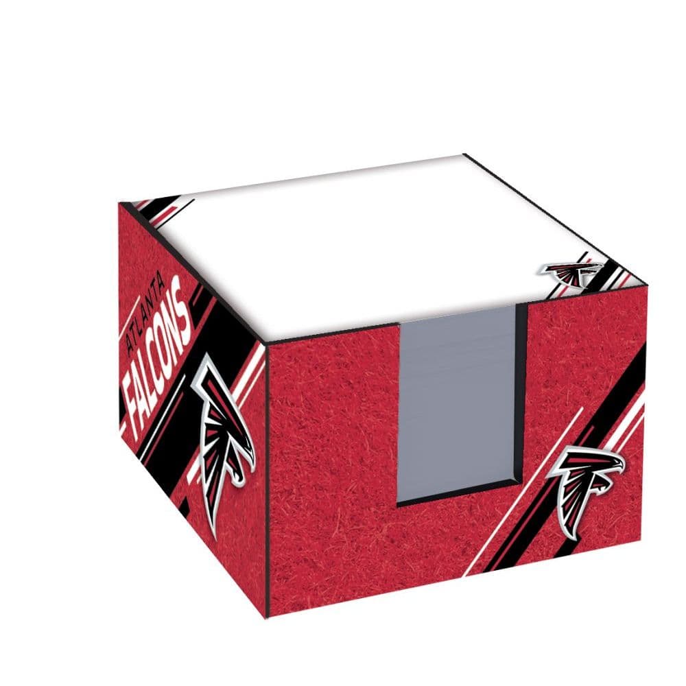 NFL Atlanta Falcons Note Cube W Holder Main Product  Image width=&quot;1000&quot; height=&quot;1000&quot;