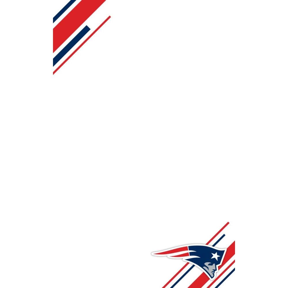 Nfl Notepad Pen NFL New England Patriots Flip Note Pad & Pen Set - Calendars.com