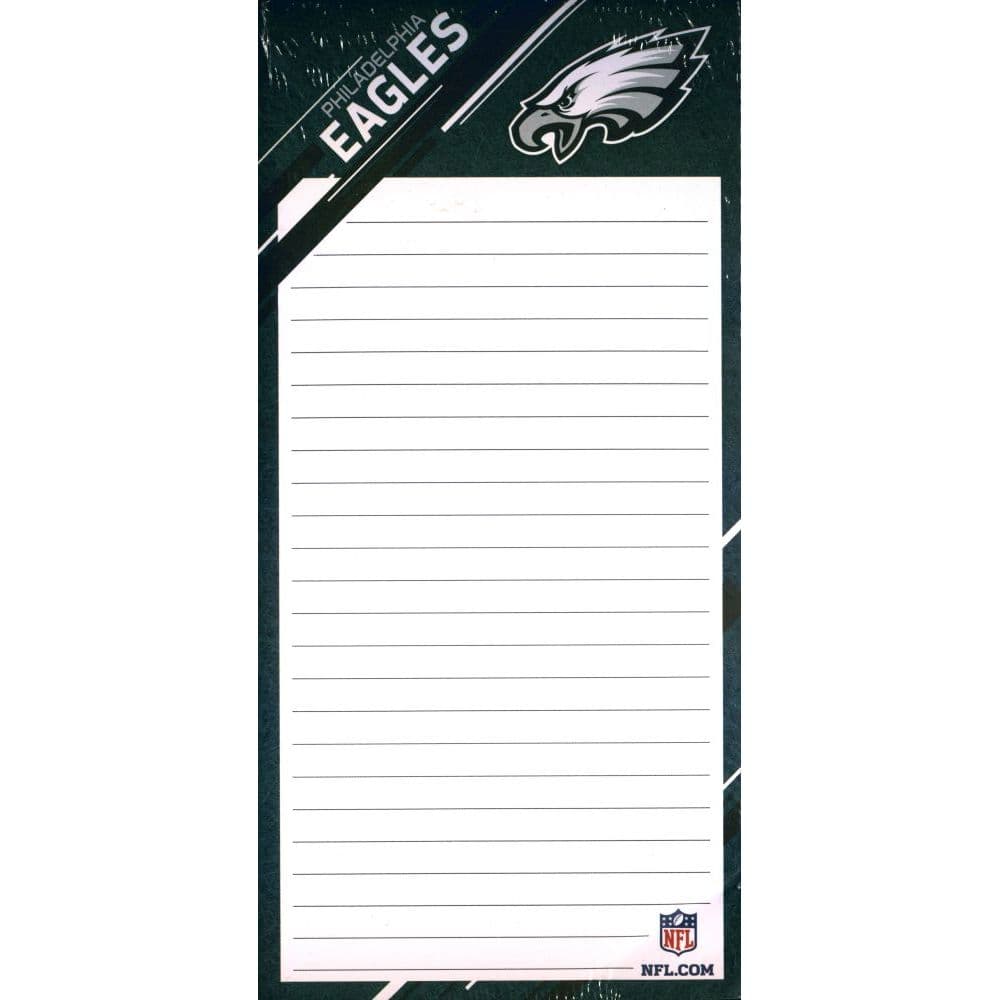 Philadelphia Eagles List Pad 1 Pack Main Product  Image width="1000" height="1000"