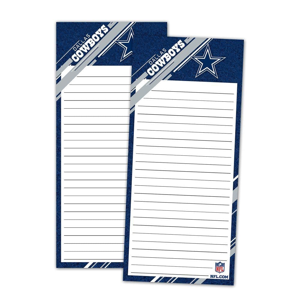 Dallas Cowboys List Pad 2 Pack Main Product  Image width="1000" height="1000"
