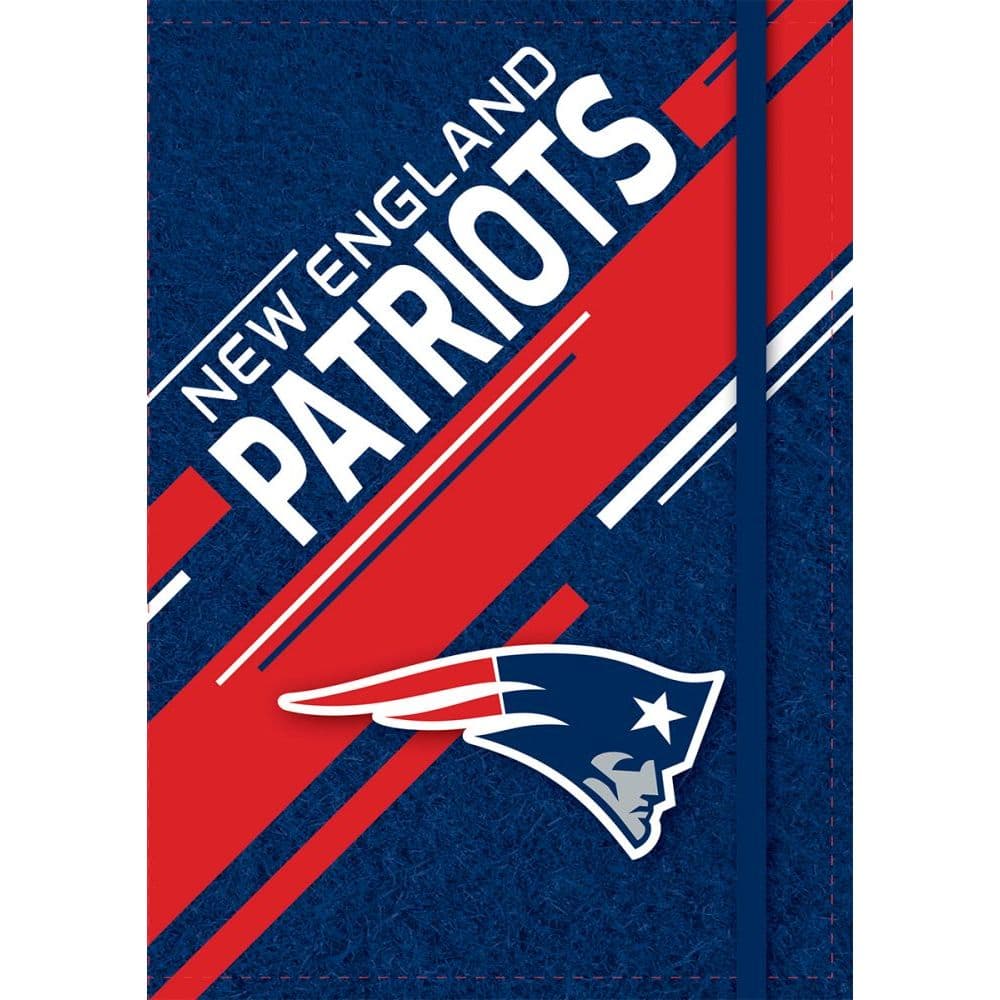 New England Patriots Soft Cover Stitched Journal Main Product  Image width="1000" height="1000"