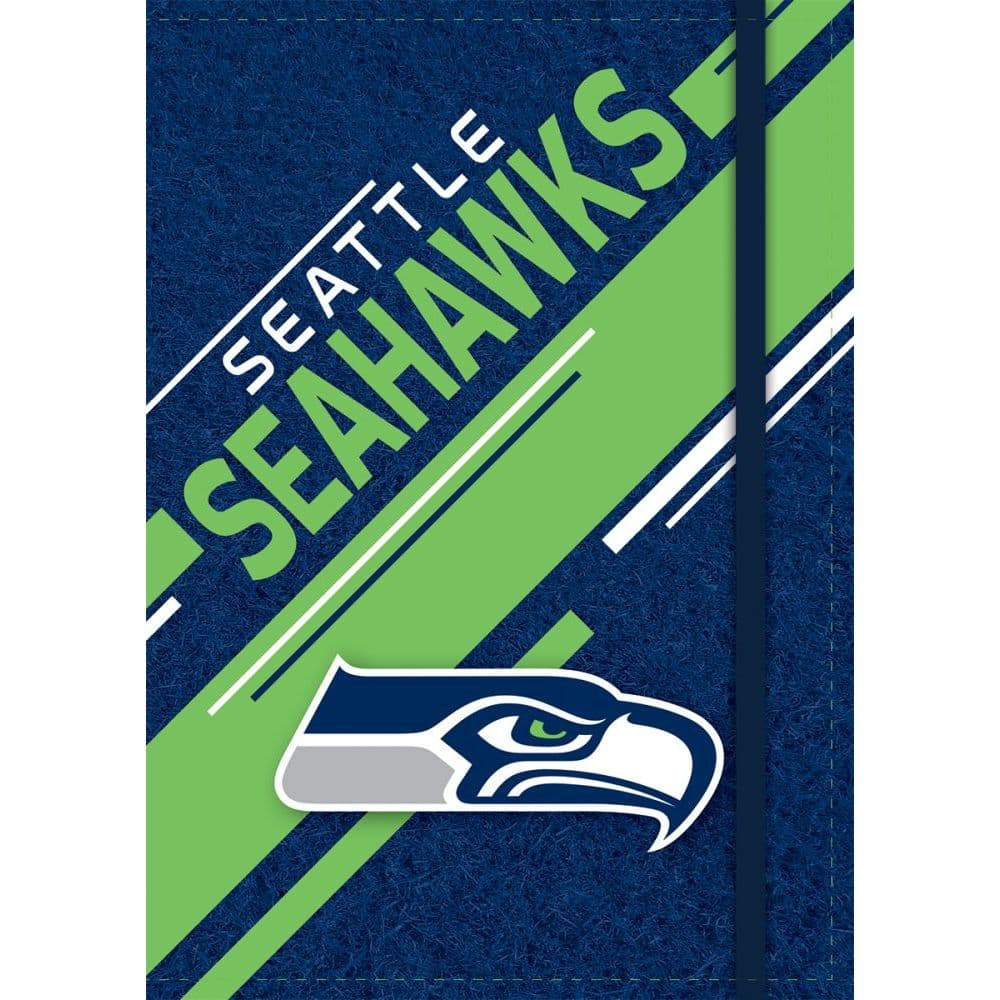 Seattle Seahawks Soft Cover Stitched Journal Main Product  Image width="1000" height="1000"