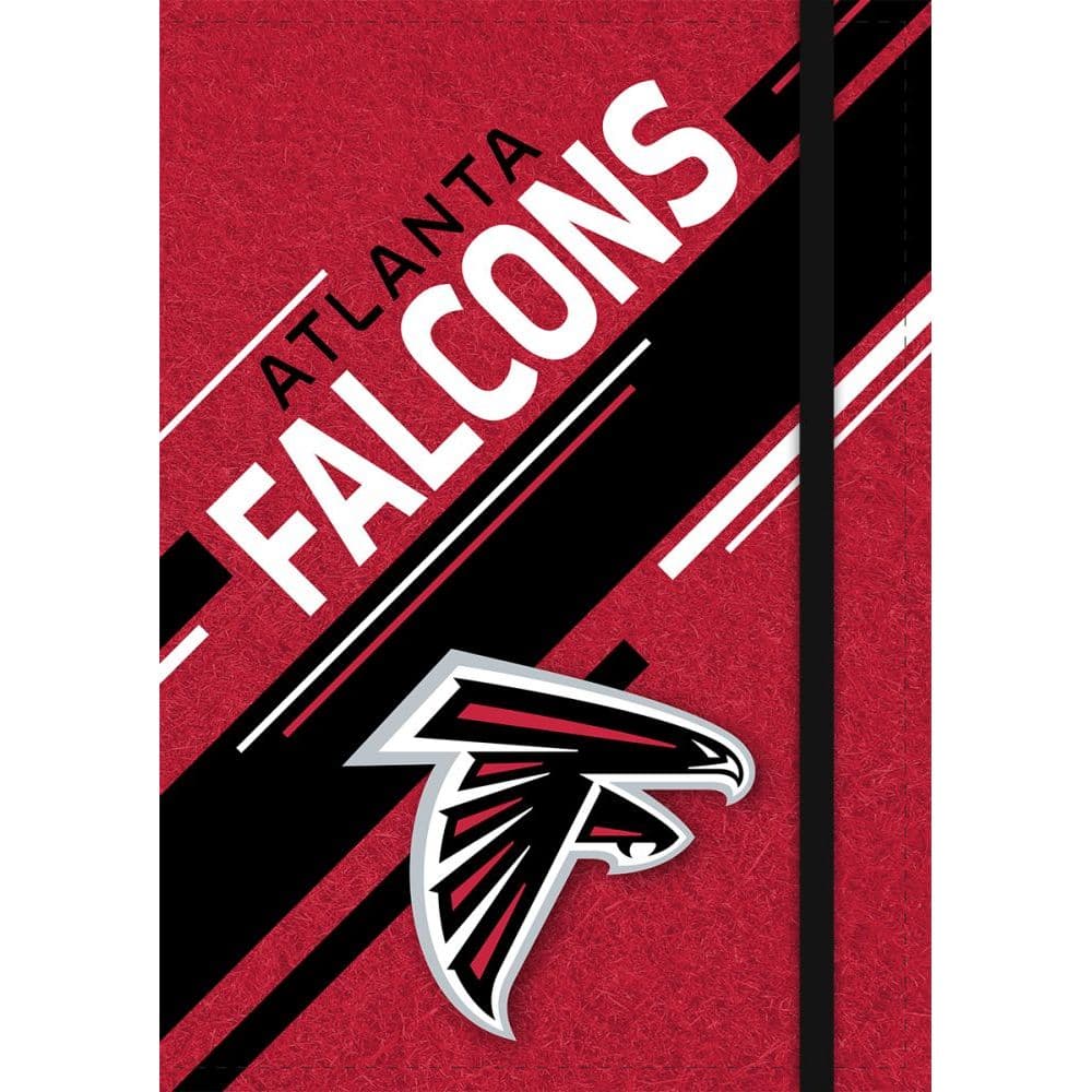 Atlanta Falcons Soft Cover Stitched Journal Main Product  Image width="1000" height="1000"