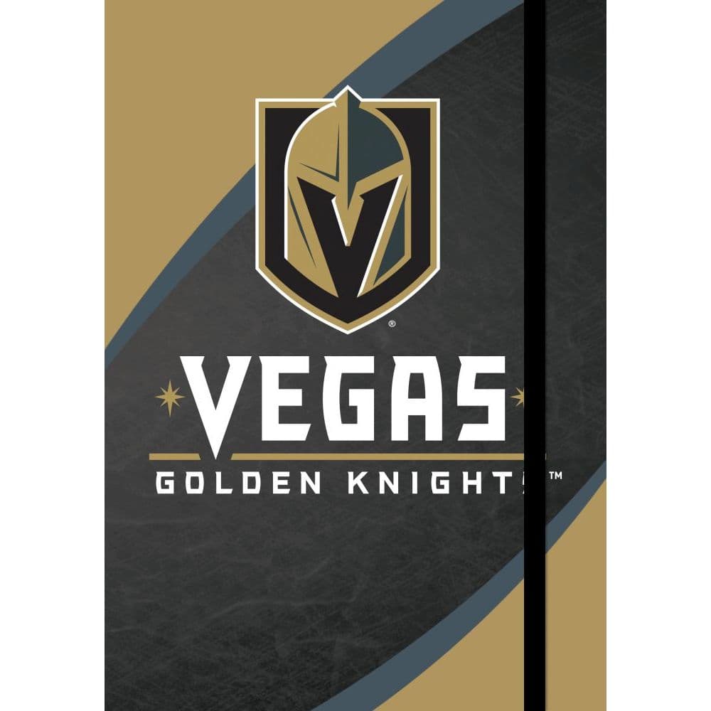 Vegas Golden Knights Soft Cover Stitched Journal Main Product  Image width="1000" height="1000"