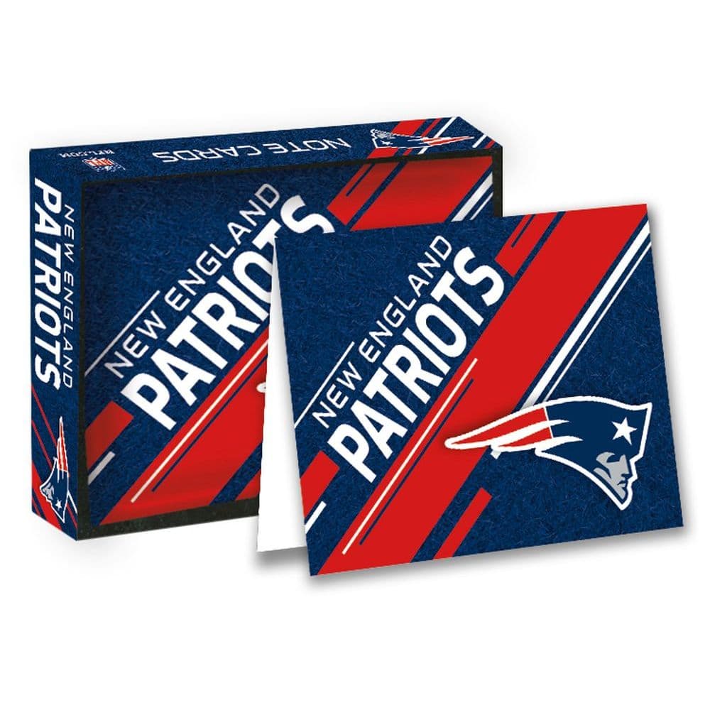 NFL New England Patriots Boxed Note Cards Main Product  Image width="1000" height="1000"