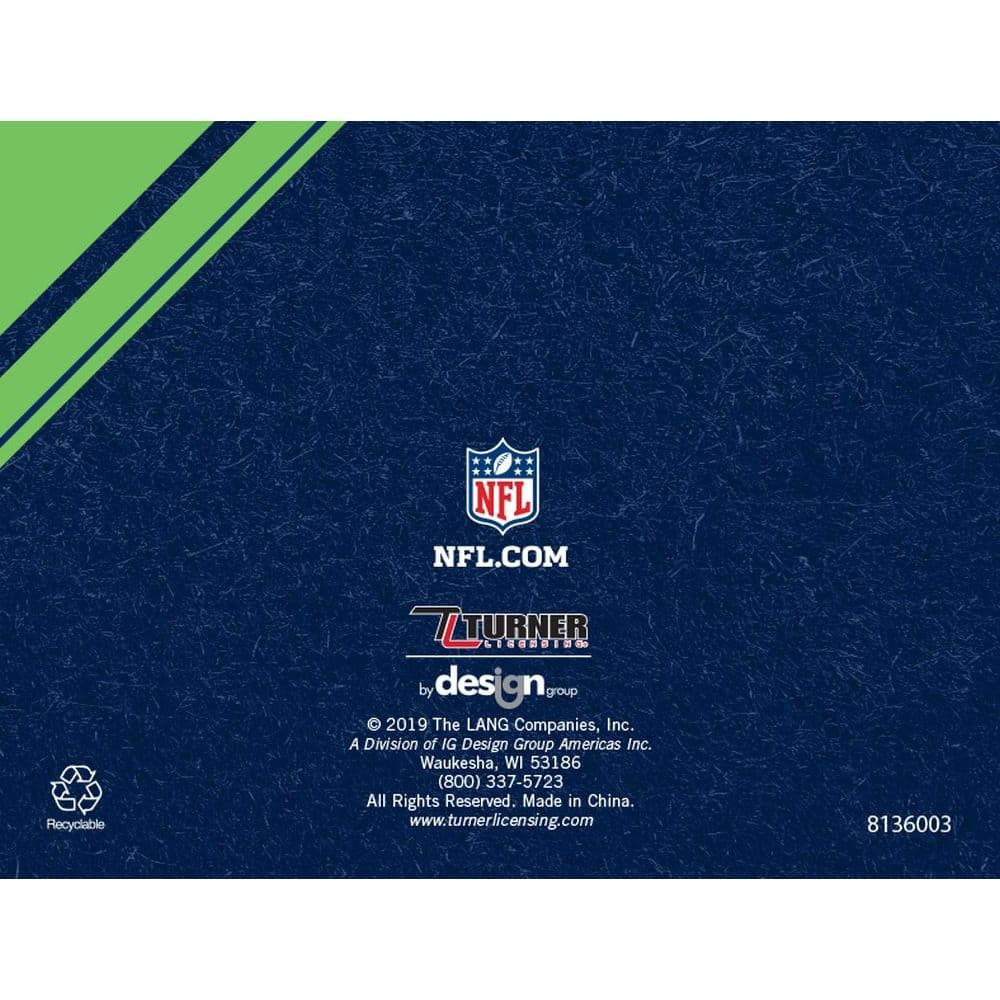 NFL Seattle Seahawks Boxed Note Cards 5th Product Detail  Image width="1000" height="1000"