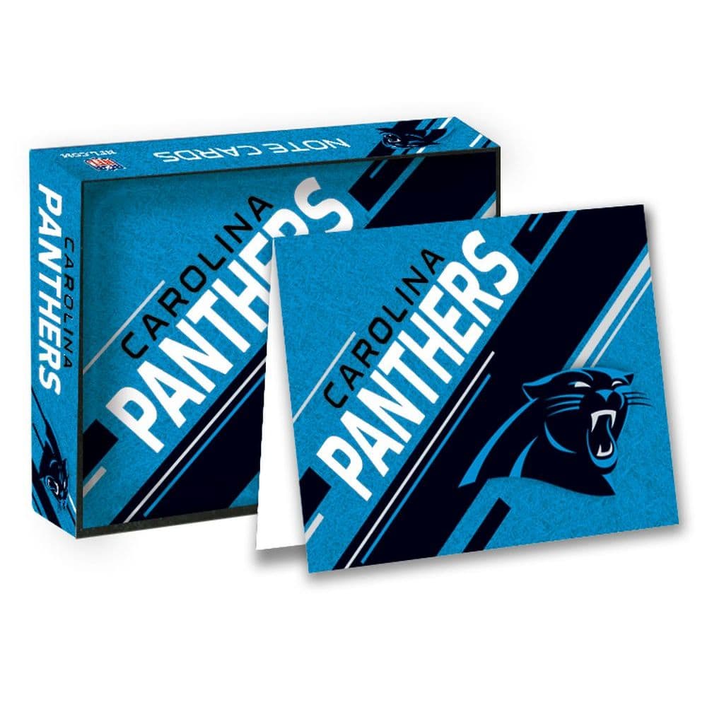 NFL Carolina Panthers Boxed Note Cards Main Product  Image width="1000" height="1000"