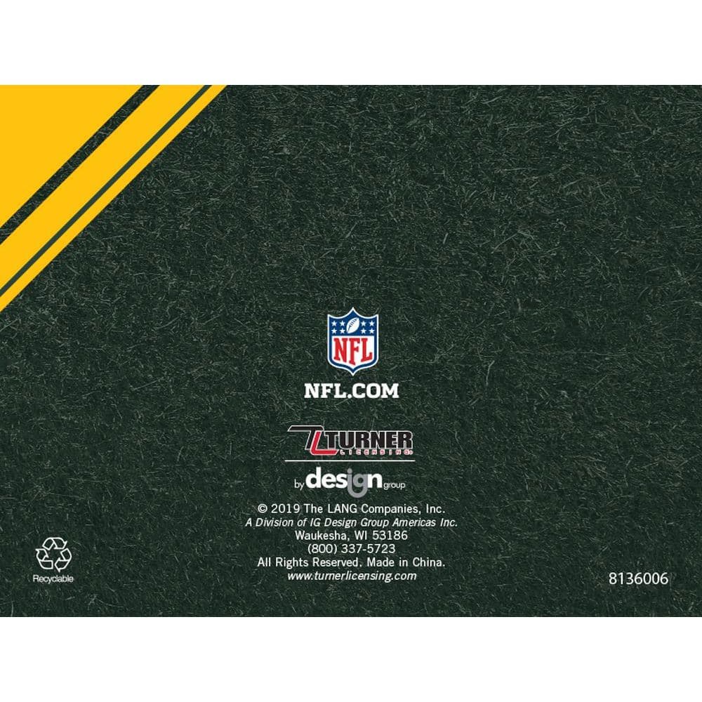 NFL Green Bay Packers Boxed Note Cards 5th Product Detail  Image width="1000" height="1000"