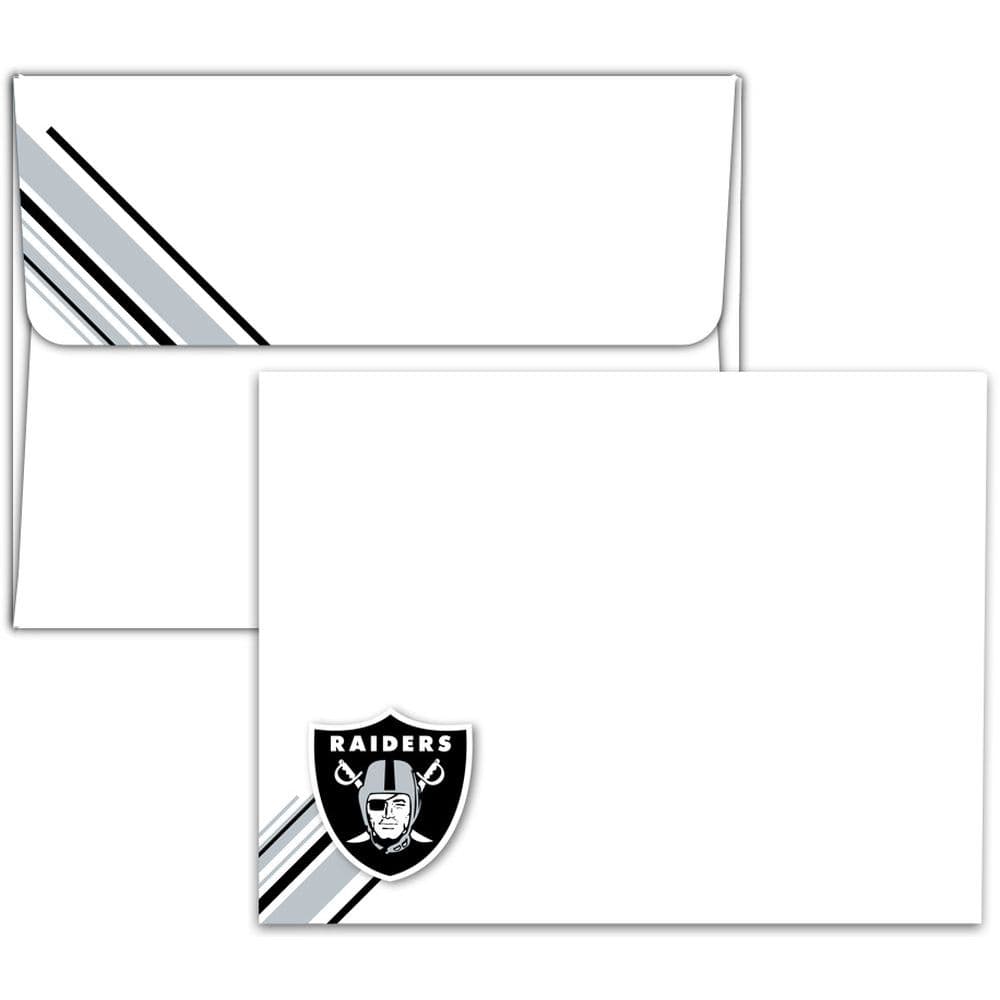 NFL Raiders Boxed Note Cards 4th Product Detail  Image width="1000" height="1000"