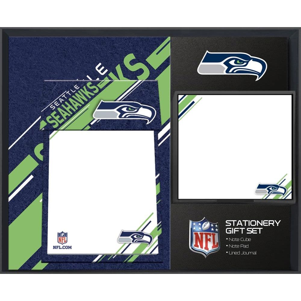 NFL Seattle Seahawks Stationery Gift Set Main Product  Image width="1000" height="1000"