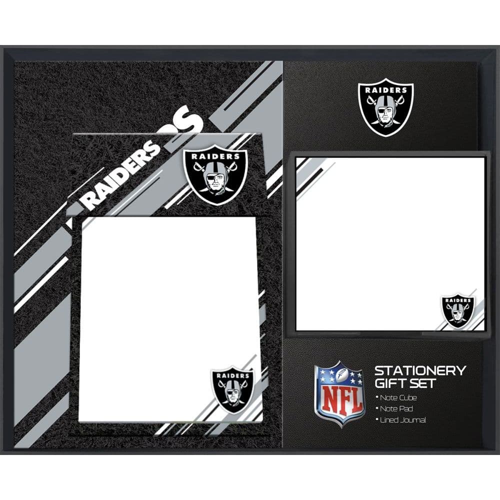 NFL Raiders Stationery Gift Set Main Product  Image width="1000" height="1000"