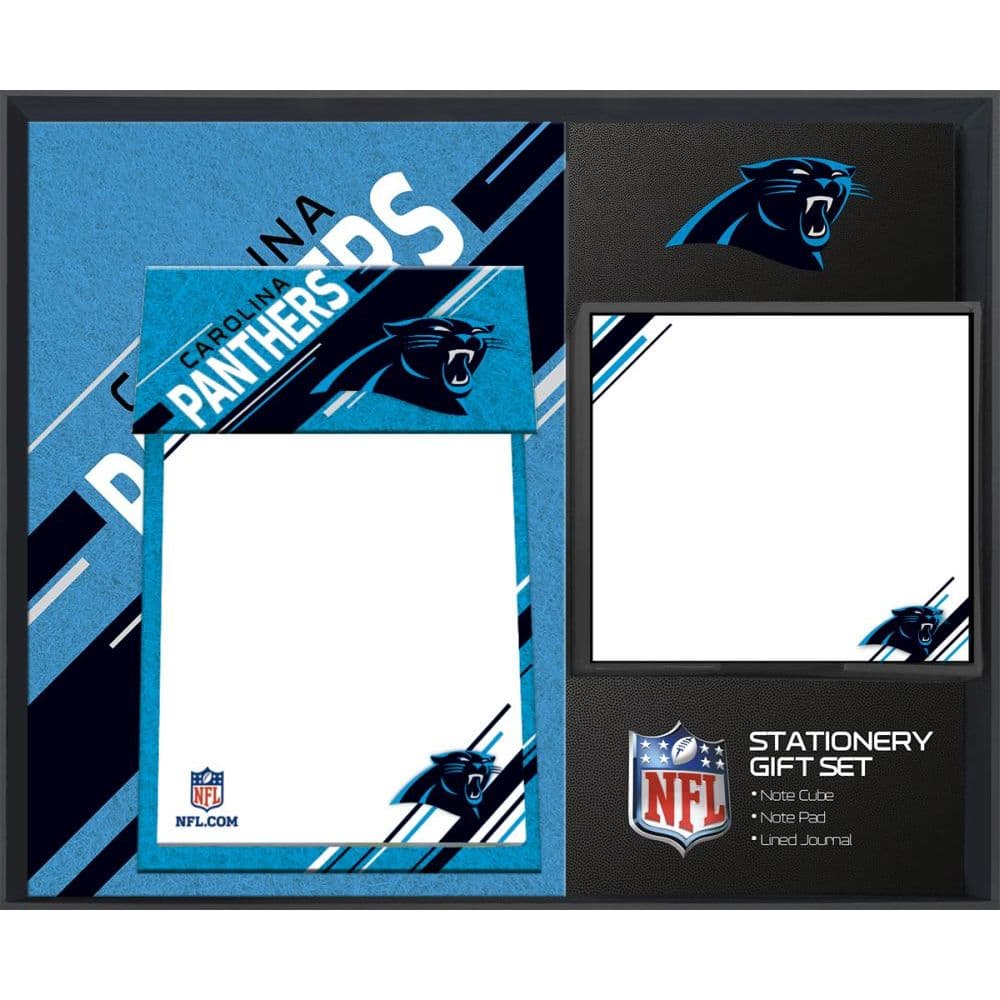 NFL Carolina Panthers Stationery Gift Set Main Product  Image width="1000" height="1000"