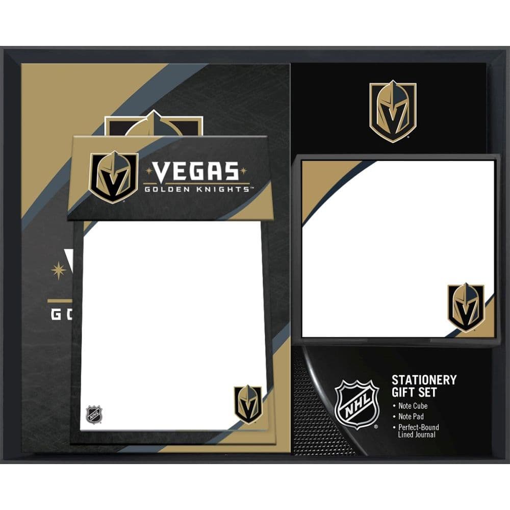 NHL Vegas Golden Knights Stationery Gift Set Main Product  Image width="1000" height="1000"