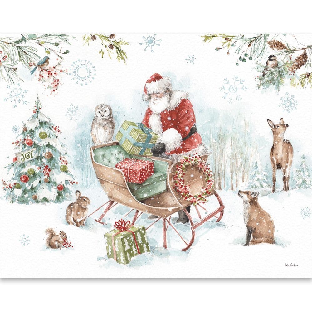 Magical Holiday Boxed Christmas Cards 18 pack w Decorative Box by Lisa Audit Main Product  Image width=&quot;1000&quot; height=&quot;1000&quot;