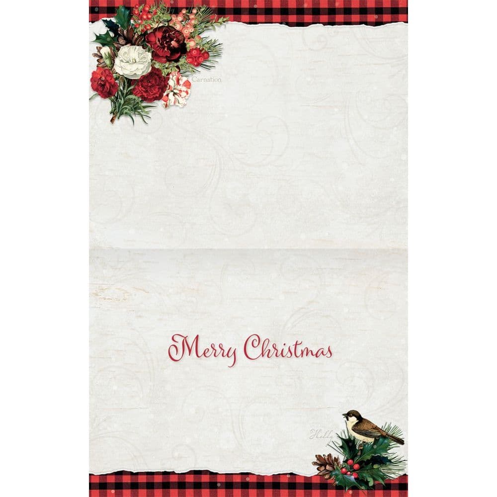 Festive Botanicals Boxed Christmas Cards 18 pack w Decorative Box by Barbara Anderson 3rd Product Detail  Image width=&quot;1000&quot; height=&quot;1000&quot;