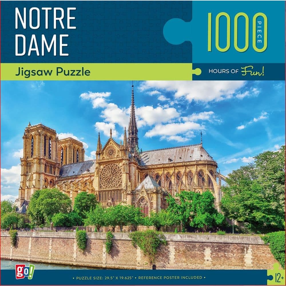 GC Notre Dame 1000pc puzzle Main Product  Image width="1000" height="1000"