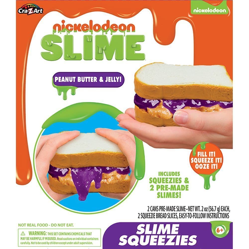 Nickelodeon PB and J Squeezies Main Product  Image width="1000" height="1000"