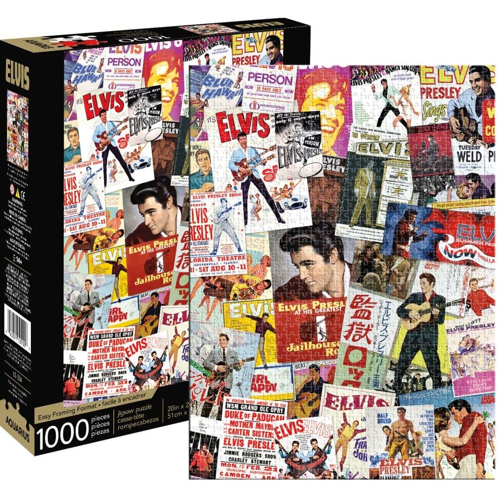 Elvis Collage 1000pc Puzzle  65334 Main Product  Image width="1000" height="1000"