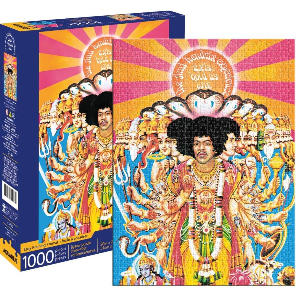 Hendrix Axis Bold as Love 1000pc Puzzle - Calendars.com