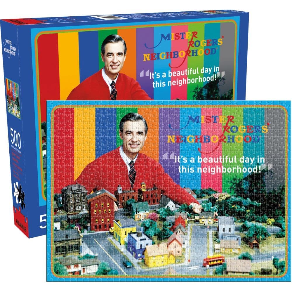 image Mister Rogers 500pc Puzzle Main Product  Image width=&quot;1000&quot; height=&quot;1000&quot;