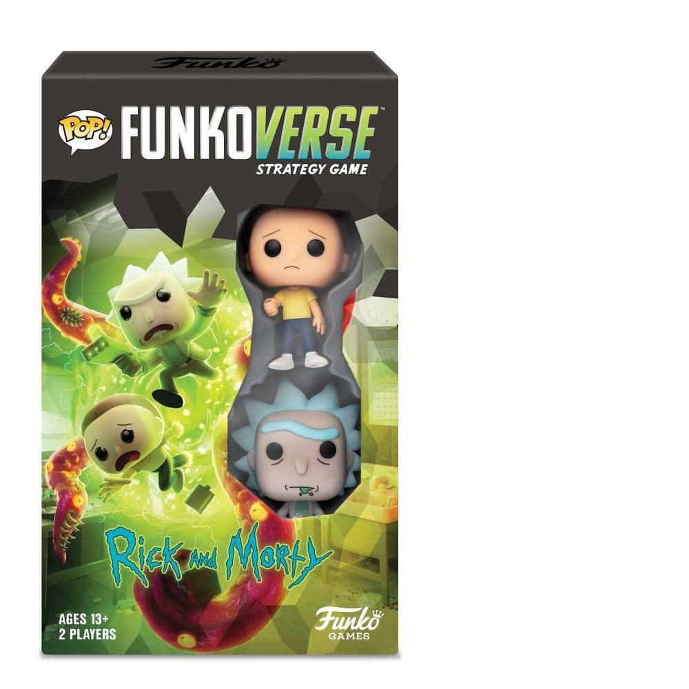 POP Funkoverse Expandalone Strategy Game Rick and Morty Main Product  Image width="1000" height="1000"