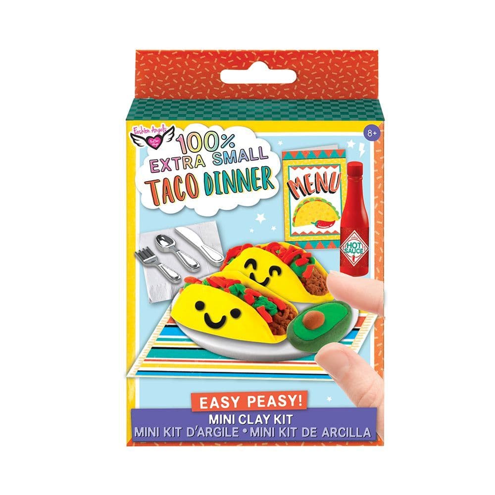 Extra Small Taco Dinner Mini Clay Kit Main Product  Image width="1000" height="1000"