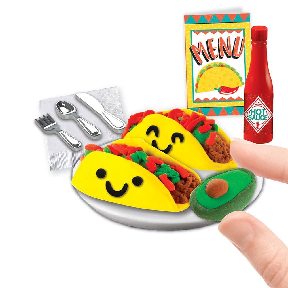 Extra Small Taco Dinner Mini Clay Kit 3rd Product Detail  Image width="1000" height="1000"