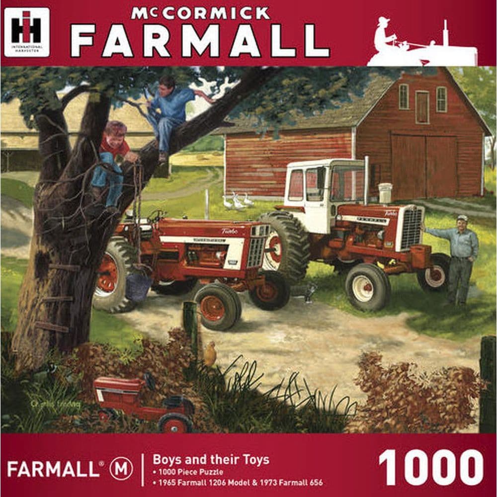 farmall 1000 piece puzzle image 3 width="1000" height="1000"